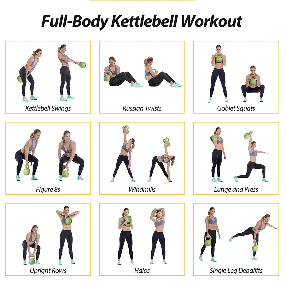 Kettlebell orange vinyl coating for floor protection
