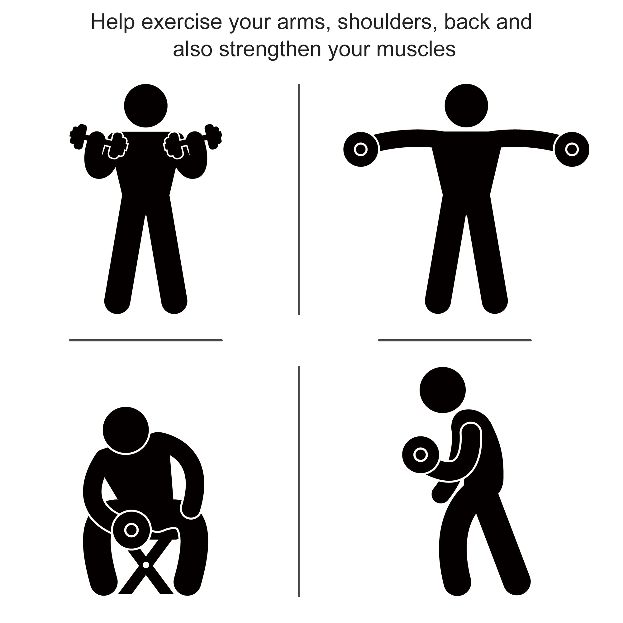 Hex dumbbell set pair of 15 lb weights