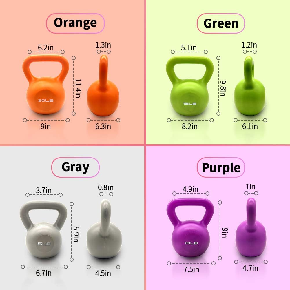 Kettlebell durable construction for home gym