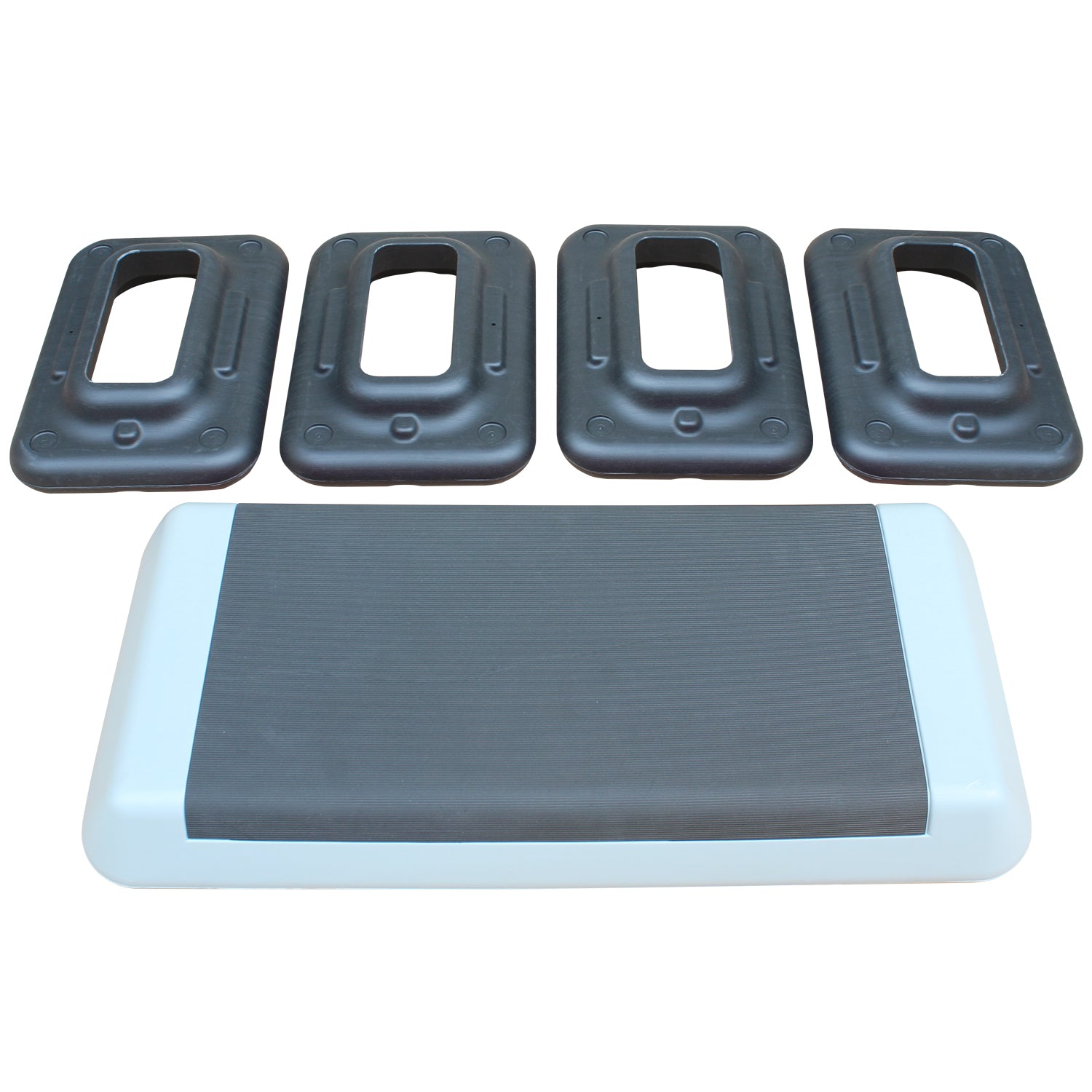 Aerobic Step Platform with 4 Risers - 550 Lb Capacity