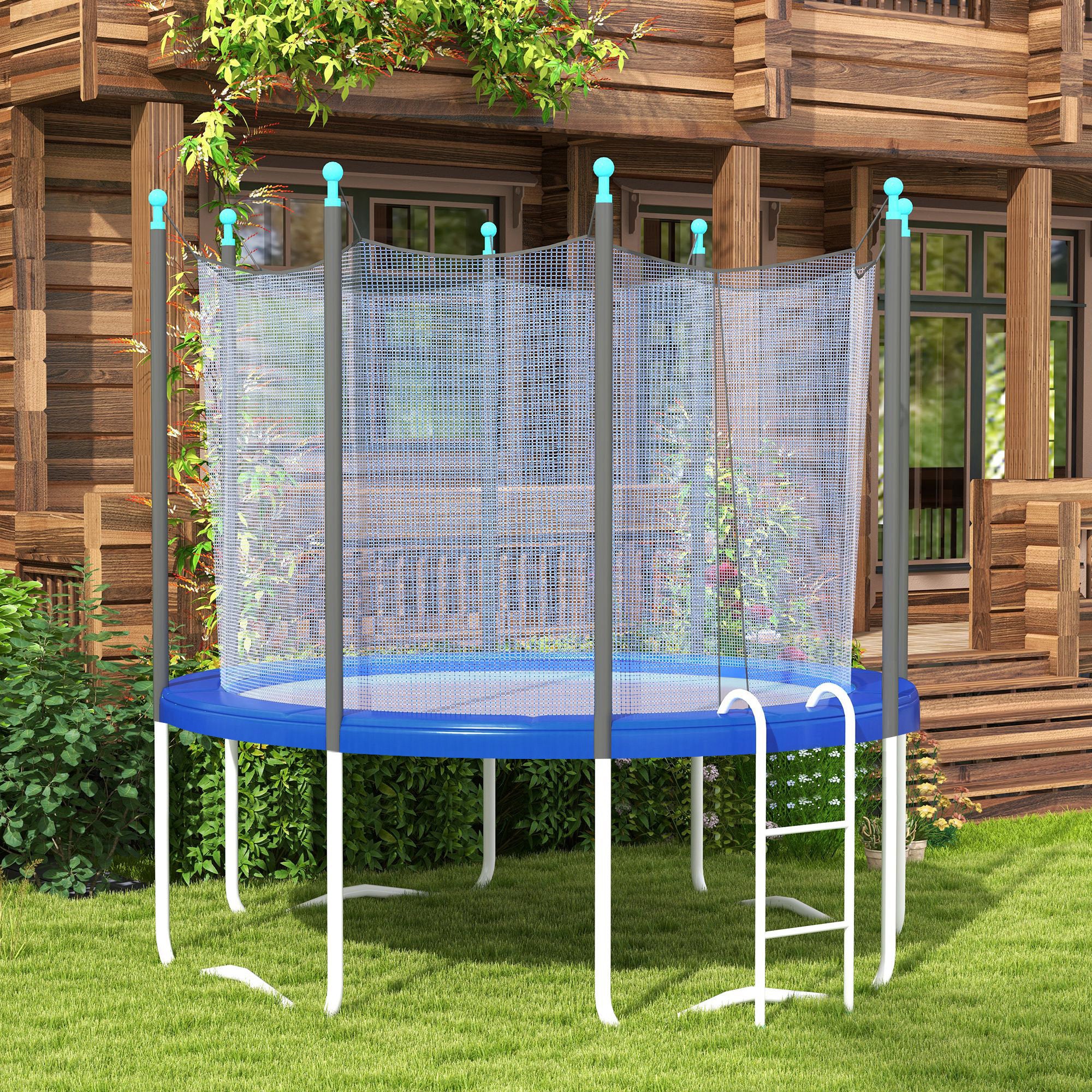 Trampoline pad thick foam cushioning detail