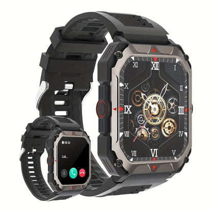Bluetooth calling smartwatch for men showing call interface