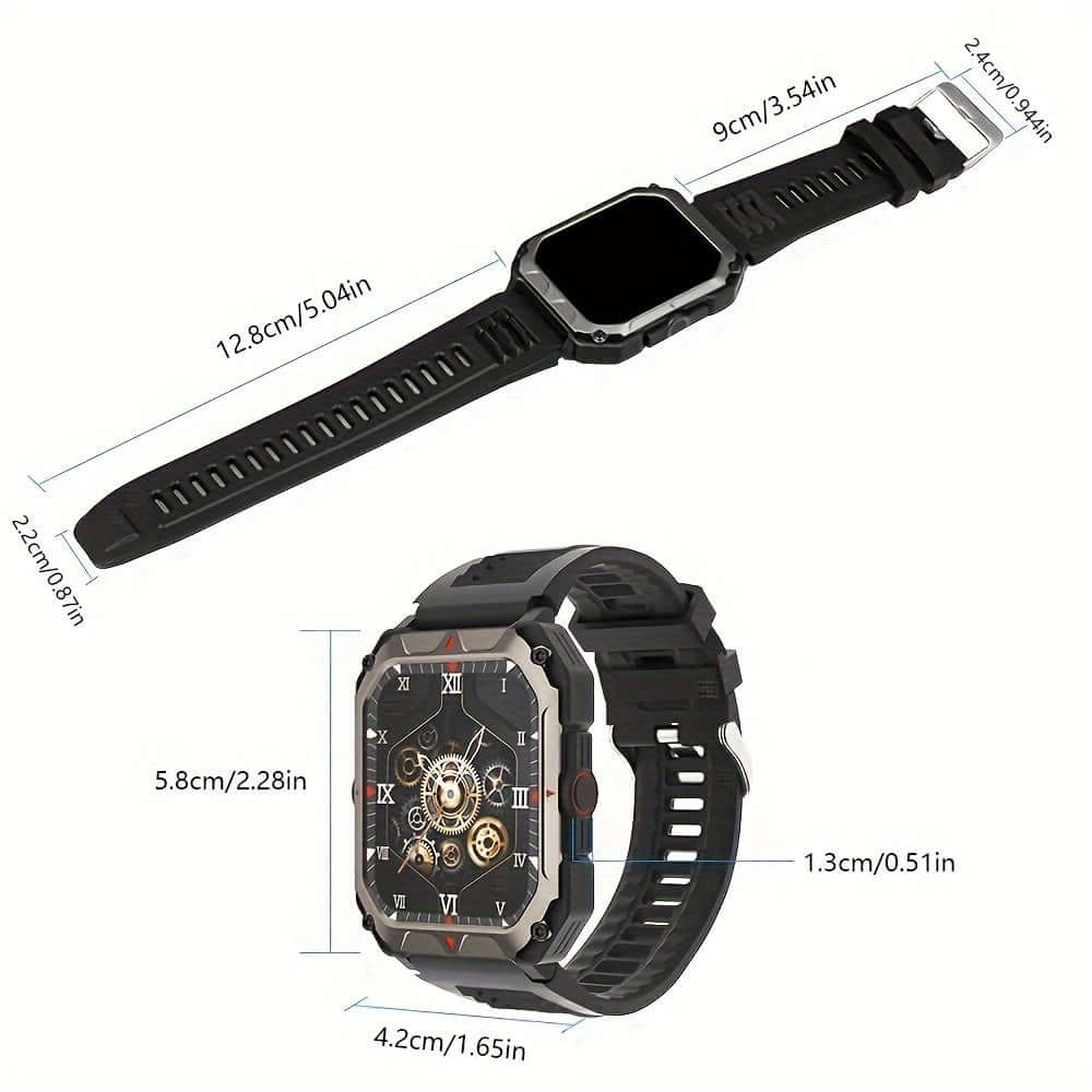 "Bluetooth calling smartwatch packaging and accessories included