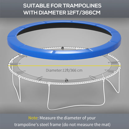 Trampoline pad safety spring cover installation