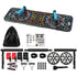 Push up board with all accessories displayed