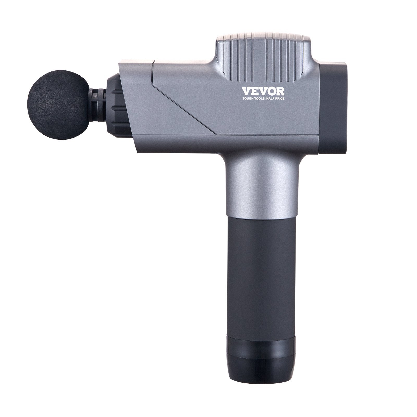 Deep tissue massage gun with carrying case and accessories