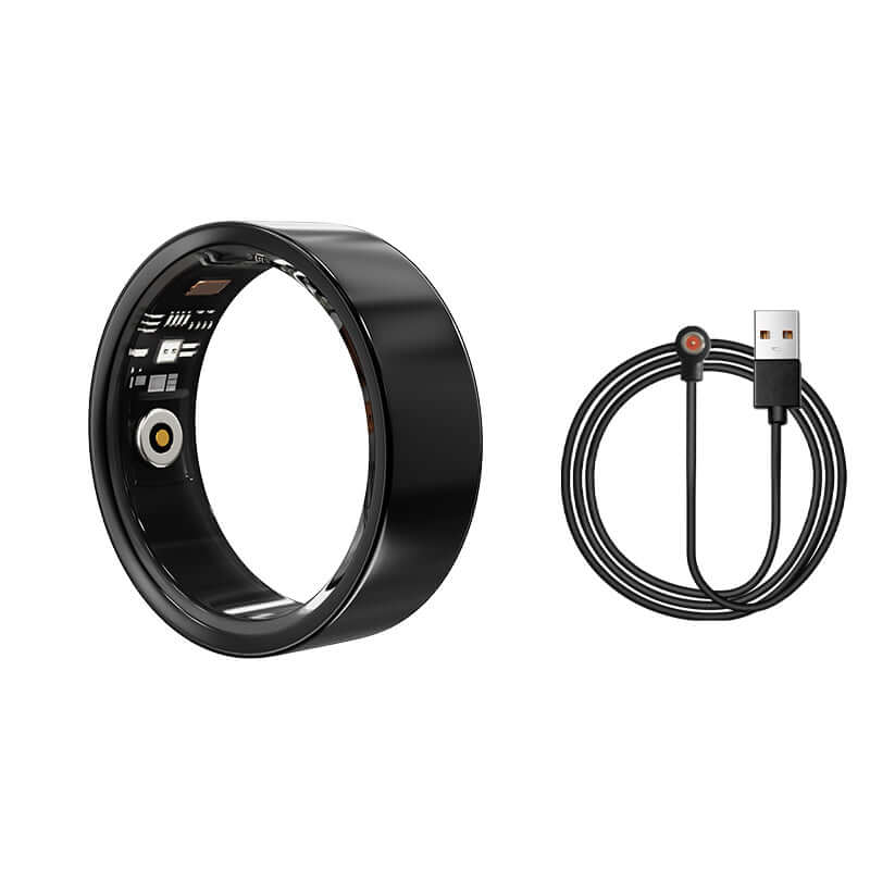 Smart Ring Health Tracker fitness data tracking screen