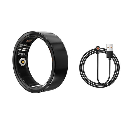 Smart Ring Health Tracker fitness data tracking screen