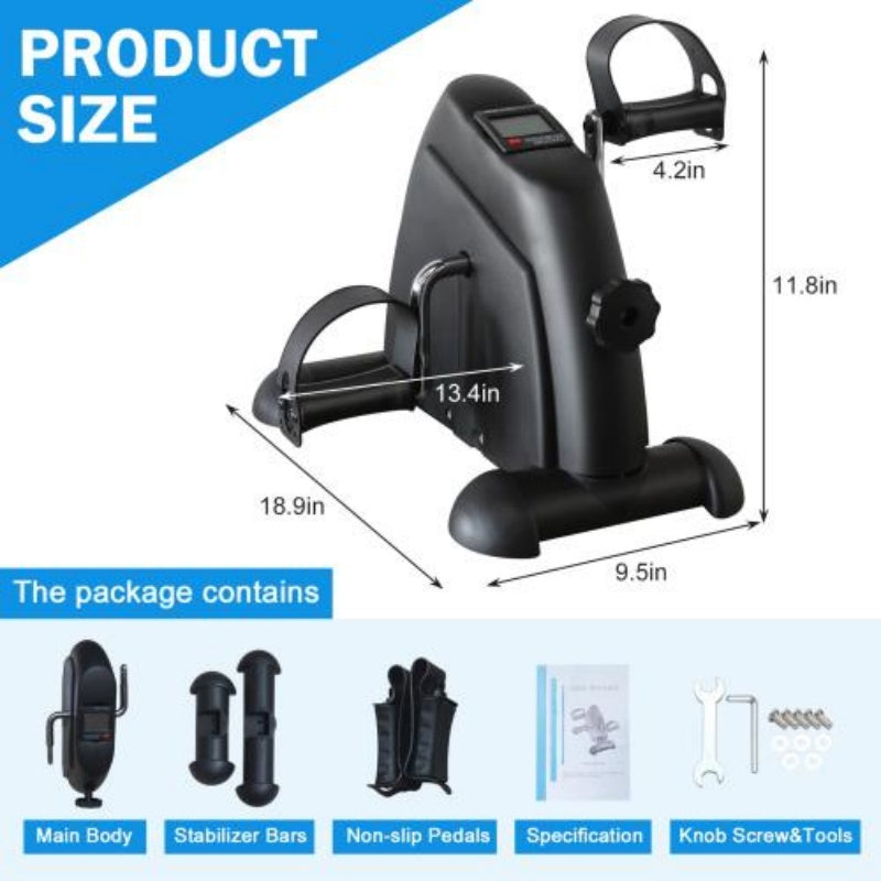 Exercise bike 265 lb capacity construction