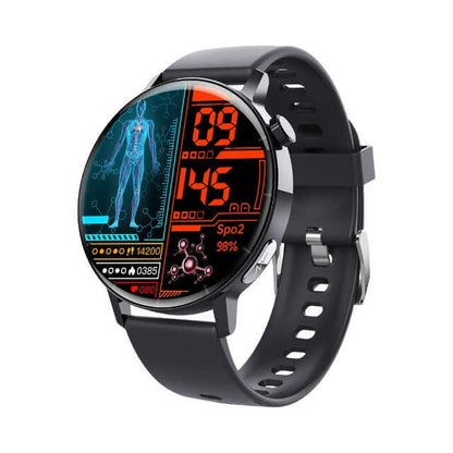 Fitness Tracker Smartwatch - 1.41" Health &amp; Sleep Monitor