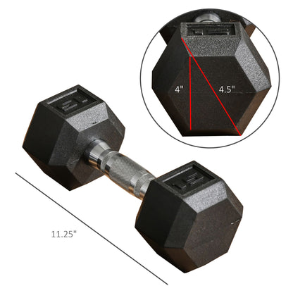 Hex dumbbell set 15 lbs home gym workout