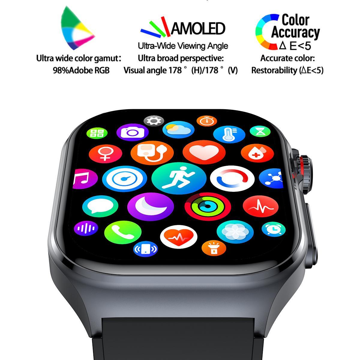 Smart Watch pedometer and fitness tracking features