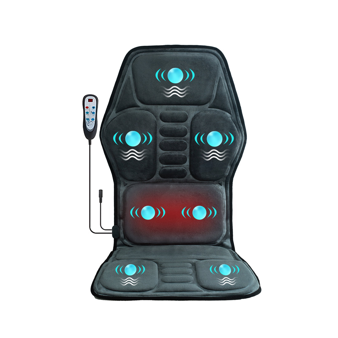 Collapsible heated foot spa massager showing heat therapy features