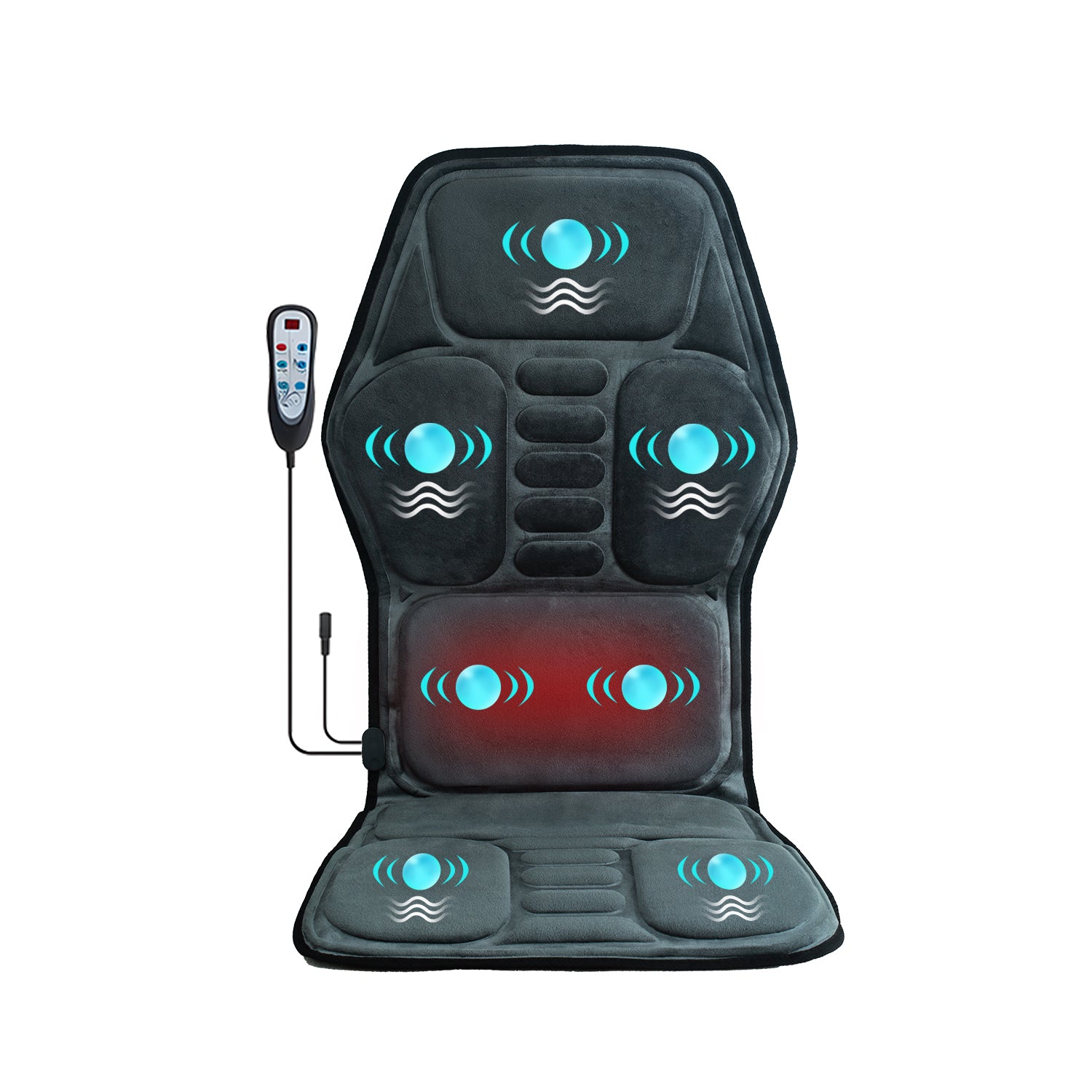 Collapsible heated foot spa massager showing heat therapy features