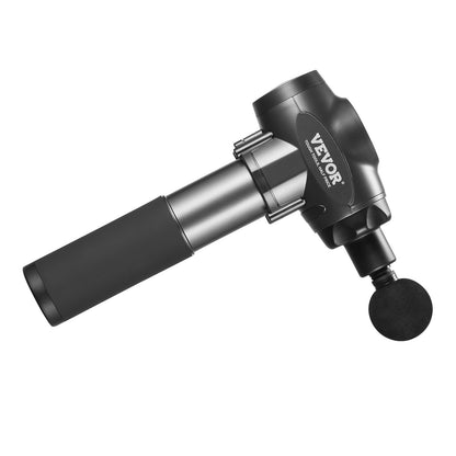 Deep tissue massage gun with 6 interchangeable massage heads
