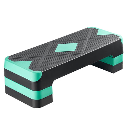 Aerobic step platform 28 inch adjustable fitness stepper