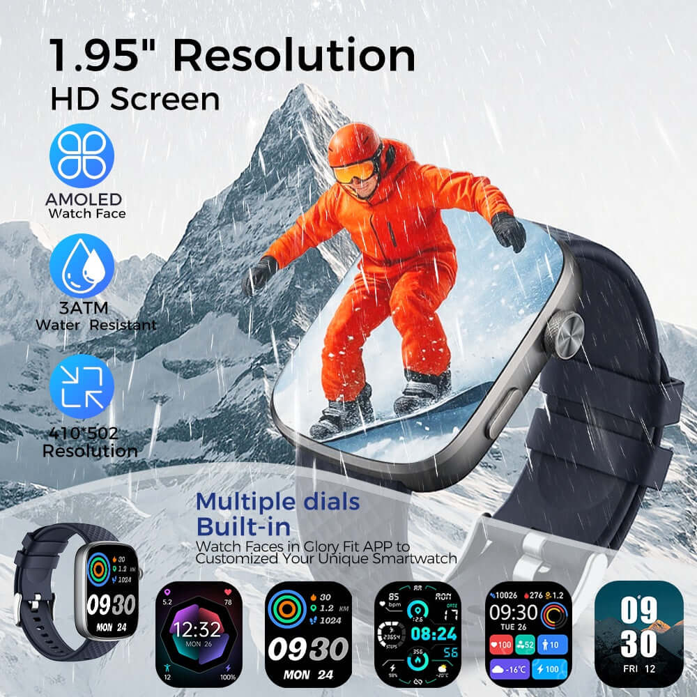 Fitness smartwatch available in multiple color options